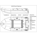 Надувная лодка Фрегат М350FM Light в Ханты-Мансийске