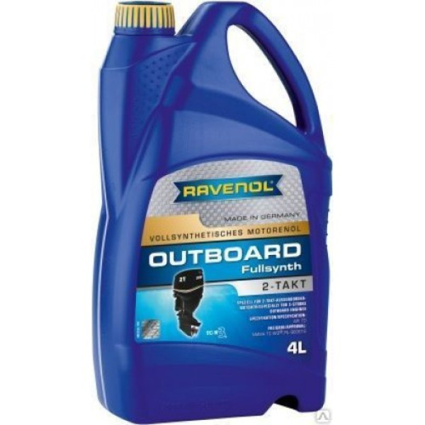 Масло RAVENOL Outboardoel 2T Mineral 4 л в Ханты-Мансийске