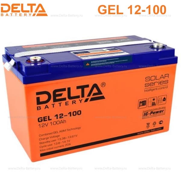 Аккумуляторная батарея Delta GEL 12-100 в Ханты-Мансийске