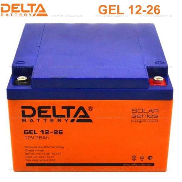 Аккумуляторная батарея Delta GEL 12-26 в Ханты-Мансийске