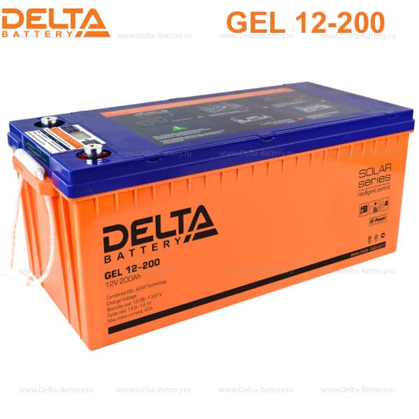 Аккумуляторная батарея Delta GEL 12-200 в Ханты-Мансийске