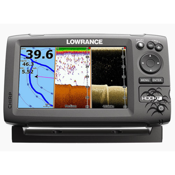 Эхолот Lowrance Hook-7 Mid/High/DownScan в Ханты-Мансийске