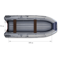 Надувная лодка Флагман DK 430 I JET в Ханты-Мансийске
