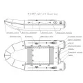 Надувная лодка Фрегат M430FM Light Jet в Ханты-Мансийске