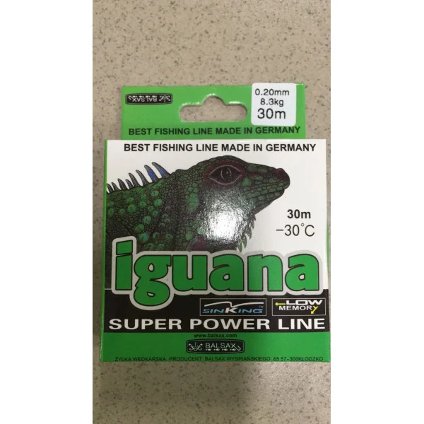 Леска зимняя Iguana -30C 30 м. 0,08 мм в Ханты-Мансийске