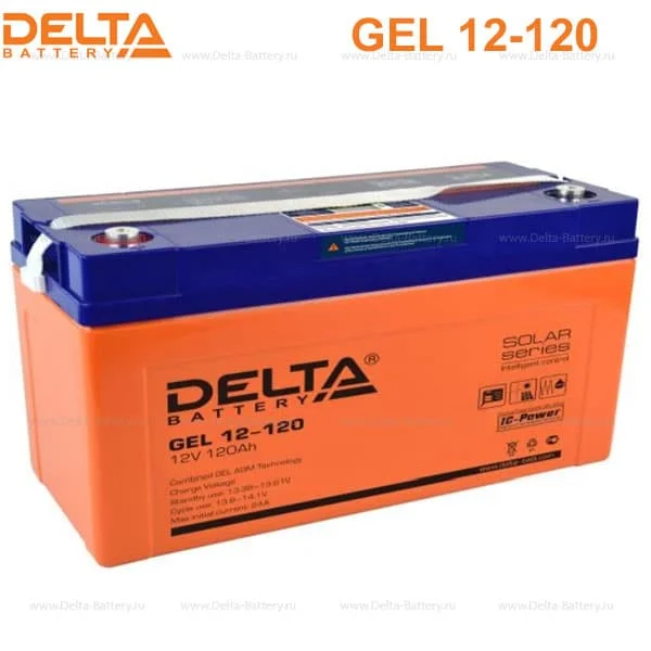 Аккумуляторная батарея Delta GEL 12-120 в Ханты-Мансийске